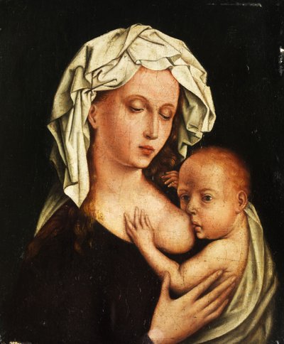 Maria Lactans by Unbekannt Unbekannt